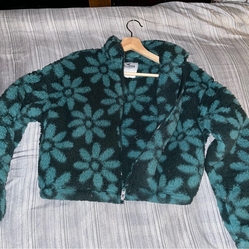 Blue Sherpa Jacket